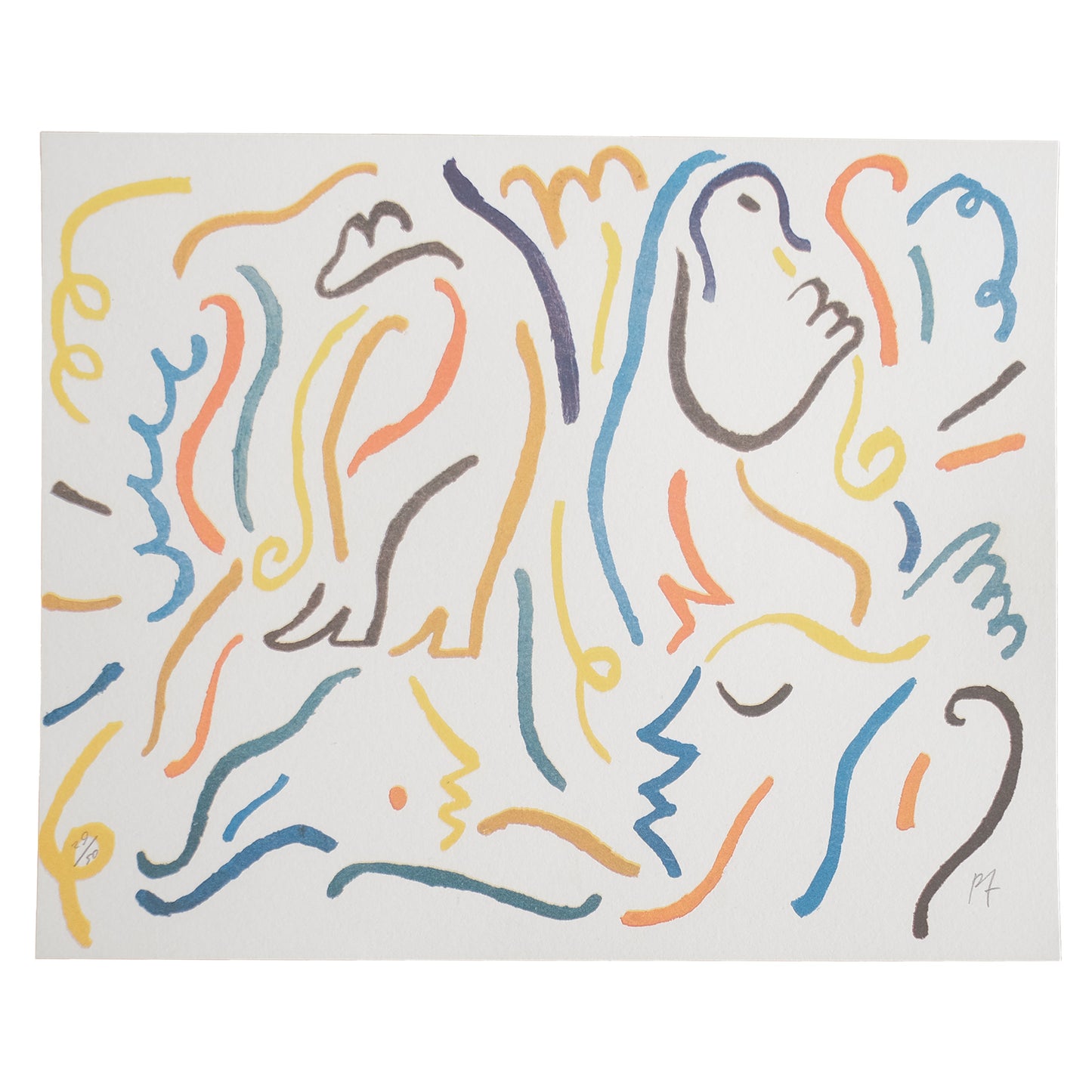 'jazz is for ordinary people' (single) print