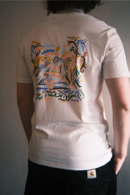 open this wall tee